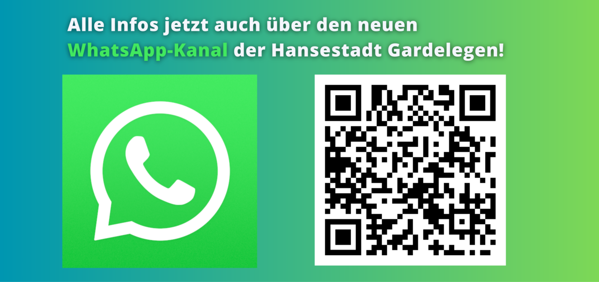 WhatsApp-Kanal der Hansestadt Gardelegen