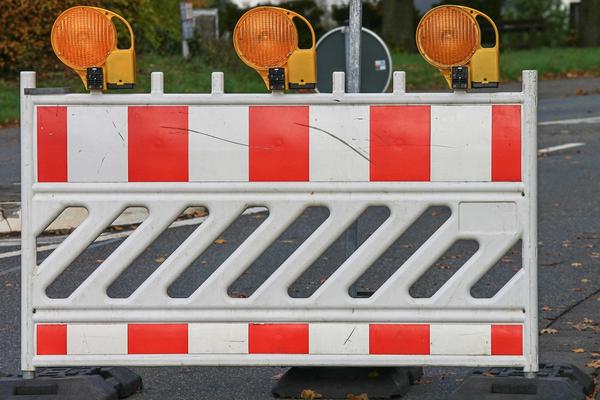 Bild vergrößern: Sperrung