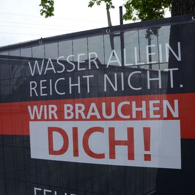 Bild vergrößern: Werbanner in Kassieck