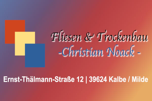 Bild vergrößern: Fliesen & Trockenbau Christian Noack