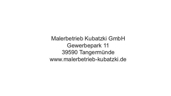 Bild vergrößern: Malerbetrieb Kubatzki