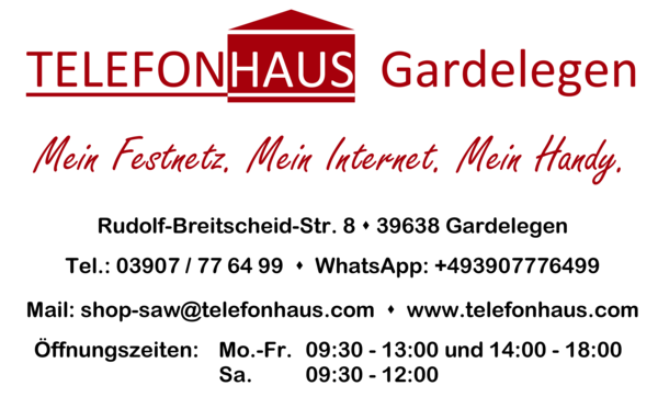 Bild vergrößern: Logo Telefonhaus Gardelegen