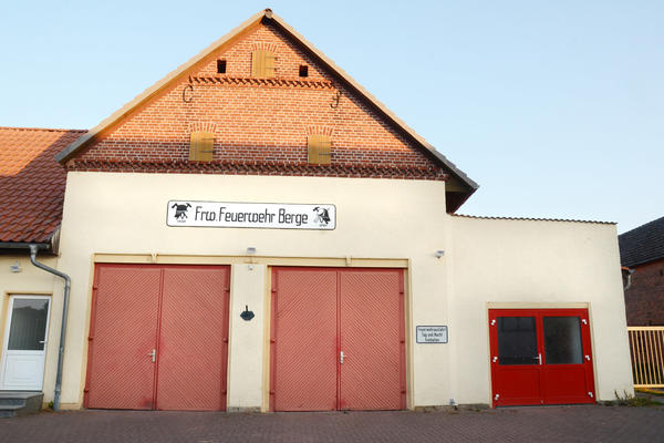 Bild vergrößern: Feuerwehrgerätehaus Berge