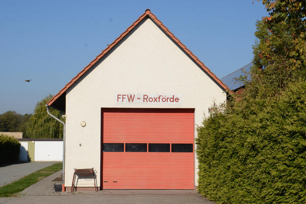 Bild vergrößern: Feuerwehrgerätehaus Roxförde