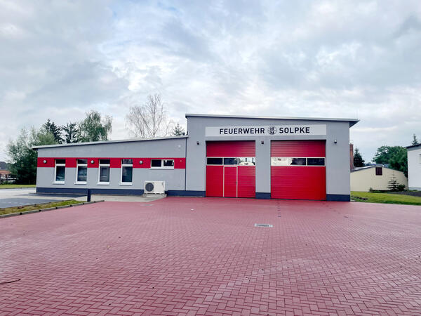 Bild vergrößern: Feuerwehrgerätehaus Solpke