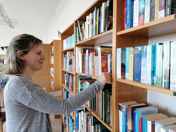 Bild vergrößern: Neue Medien fr die Ortsteilbibliotheken.