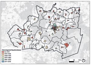 Bild vergrößern: Überwiegende Baualterklasse