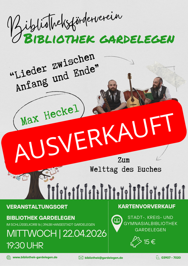 Bild vergr&ouml;&szlig;ern: Max Heckel Bibliothek 2026